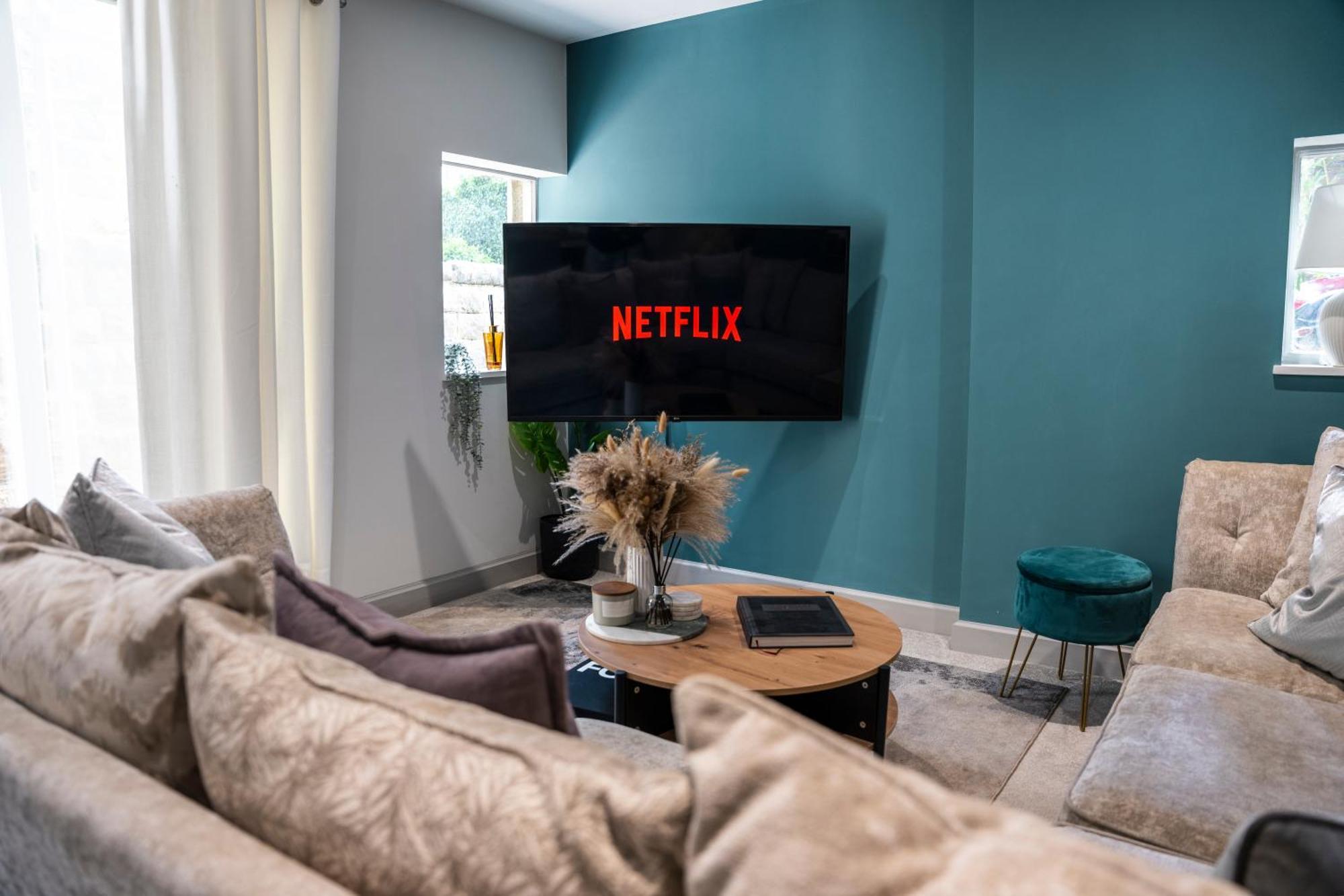 Spring Mount Huge Luxury Full Apartment- Harrogate Centre-Two Extremely Comfy Kingsize Bedrooms-Fully Equipped Modern Kitchen-Cosy Living Room With Huge Tv Εξωτερικό φωτογραφία